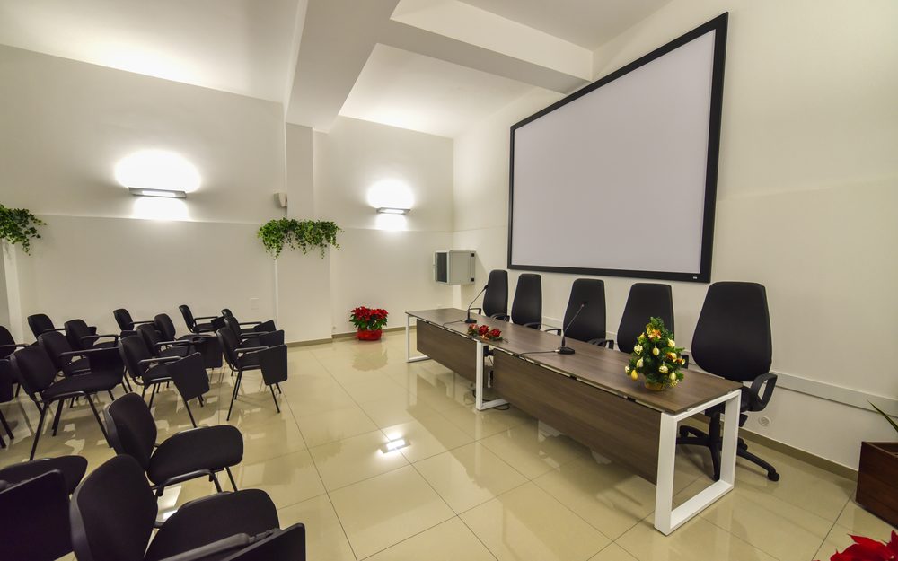 La sala congressi del Centro Medico Sant’Anna